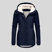 Alienor | Casaco de Inverno Comprido com Capuz