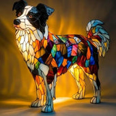 Border Collie | Figura Luminosa Decorativa