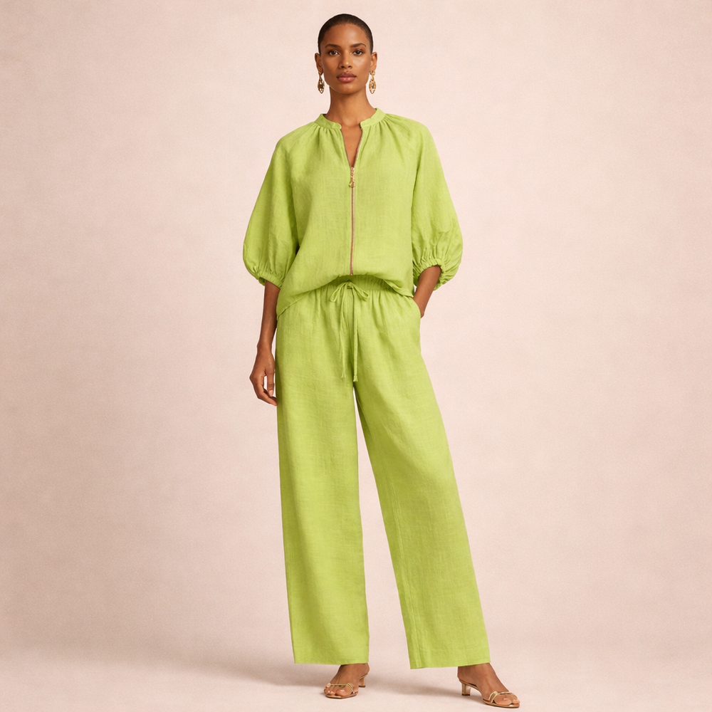 Adelina - Conjunto Casual com Fecho