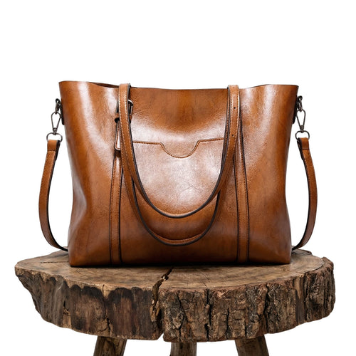 Felismina | Mala Tote de Ombro com Bolso Frontal