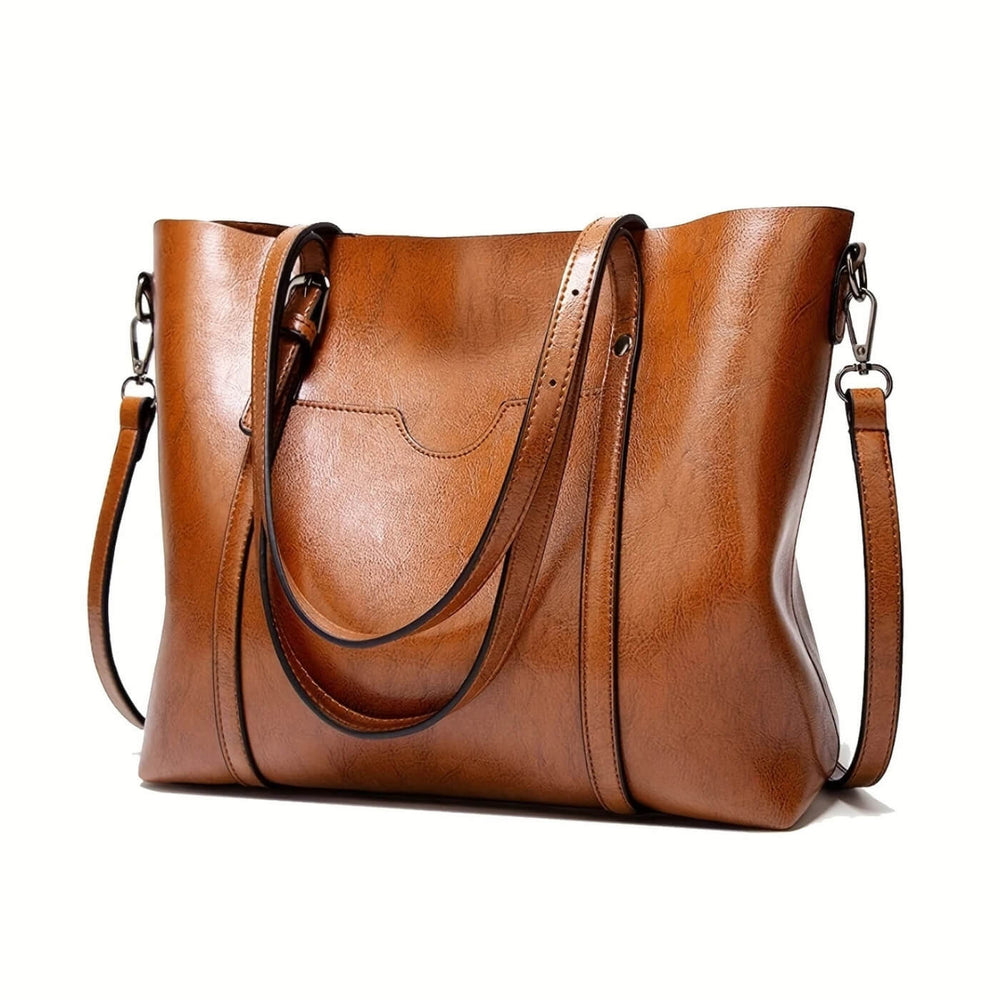 Felismina | Mala Tote de Ombro com Bolso Frontal