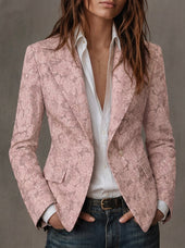 Antónia | Blazer em Jacquard com Padrão Paisley