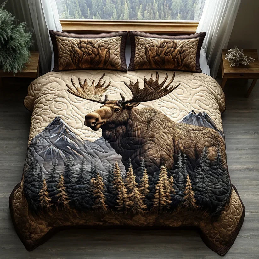 Conjunto de Cama 3 Peças Animais da Floresta