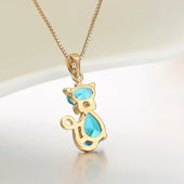 Melissa | Colar Gatinho de Cristal