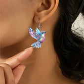 Leopoldina | Brincos Pendentes Colibri