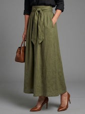 Josefina | Conjunto Blusa e Saia Midi Elegante