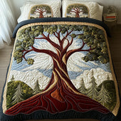 Conjunto de Cama 3 Peças Árvore da Vida