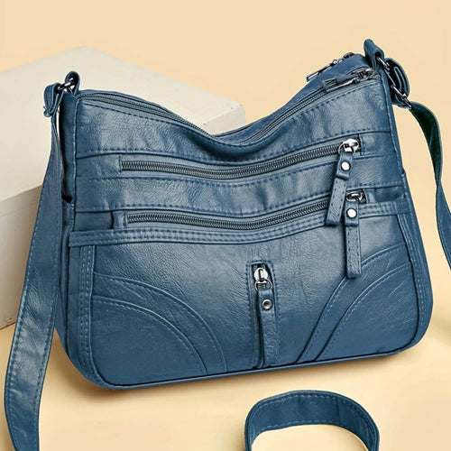 Custódia | Mala de Ombro com Vários Bolsos