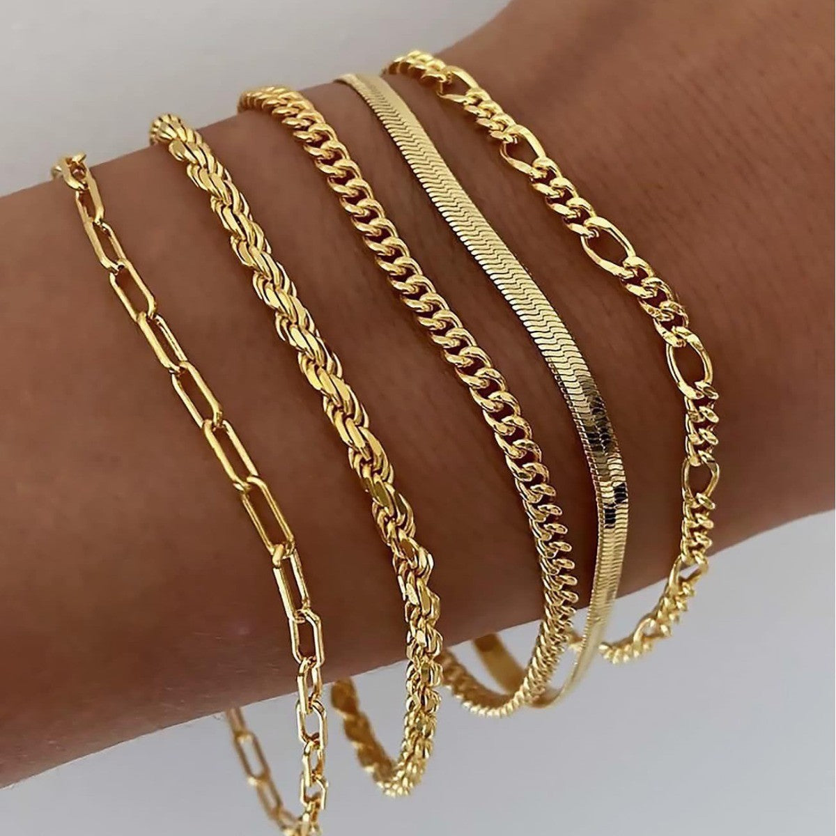Armband-Set Ellis Renner | Gold