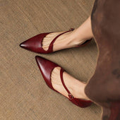 Micaela | Sapatos de Salto Elegantes com Tiras Cruzadas