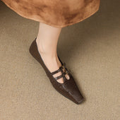 Eduarda | Mules Brogue com Tira Dupla