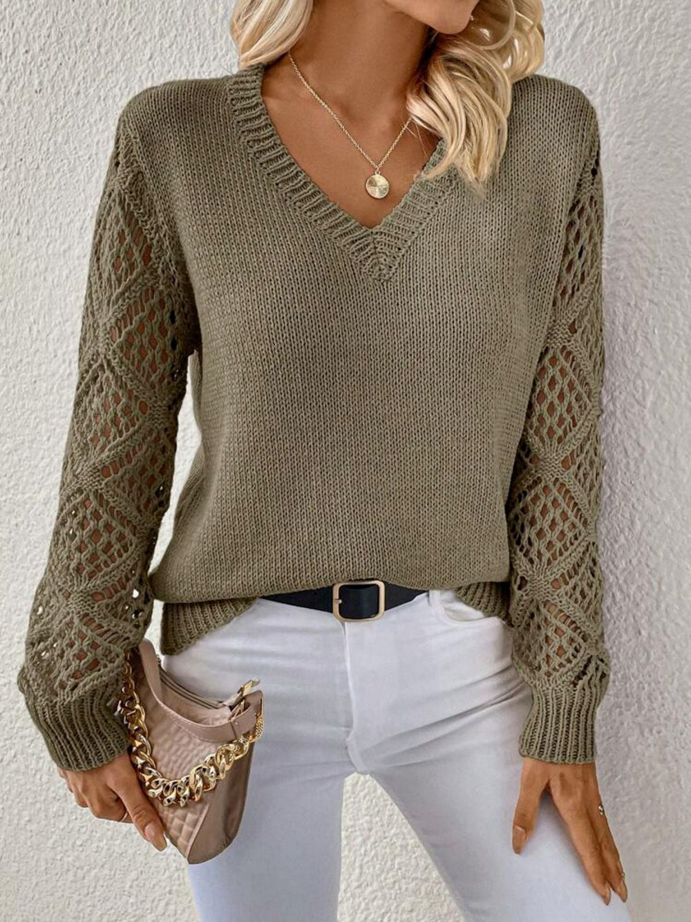 Elizabeth | Camisola com Decote em V
