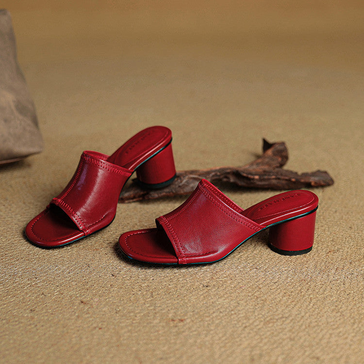 Tatiana | Mules Elegantes de Salto Largo