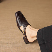 Simone | Mules Slingback com Biqueira Quadrada