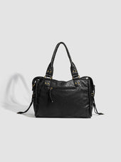 Pevná hladká crossbody kabelka