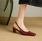 Juliana | Sapatos de Salto Slingback Elegantes