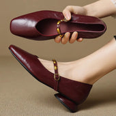 Rosário | Mary Jane Vintage com Fivela