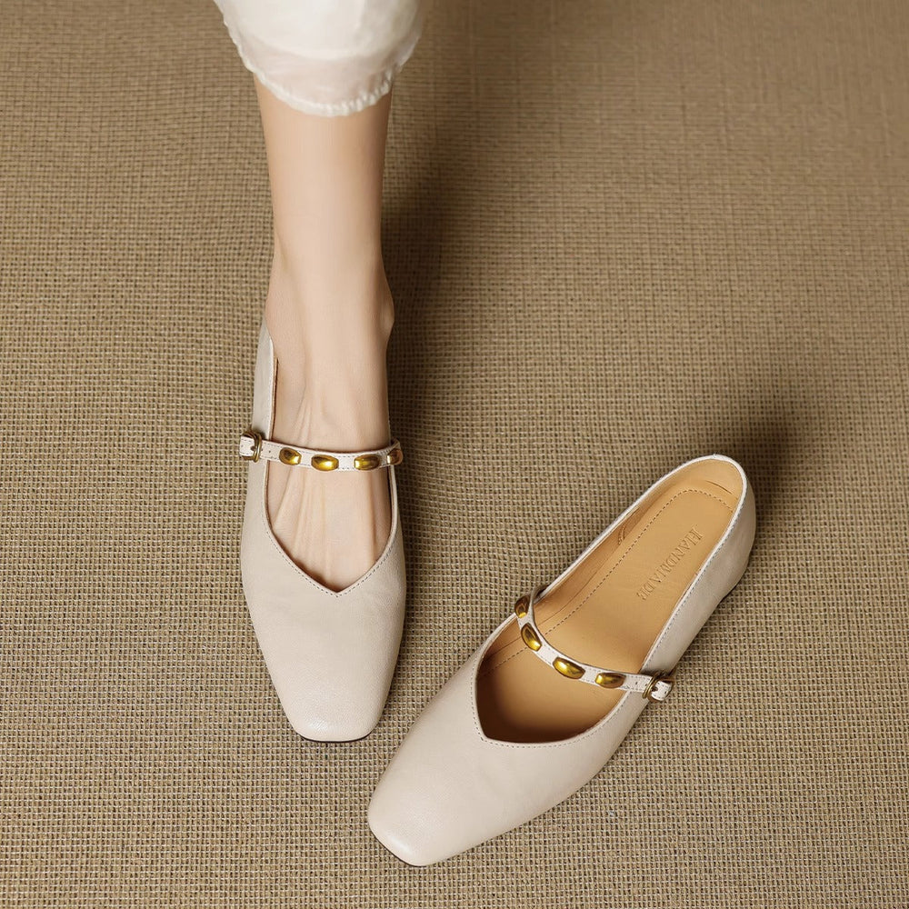 Rosário | Mary Jane Vintage com Fivela