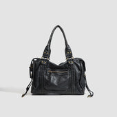Pevná hladká crossbody kabelka