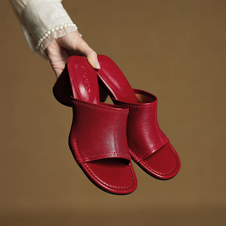 Tatiana | Mules Elegantes de Salto Largo