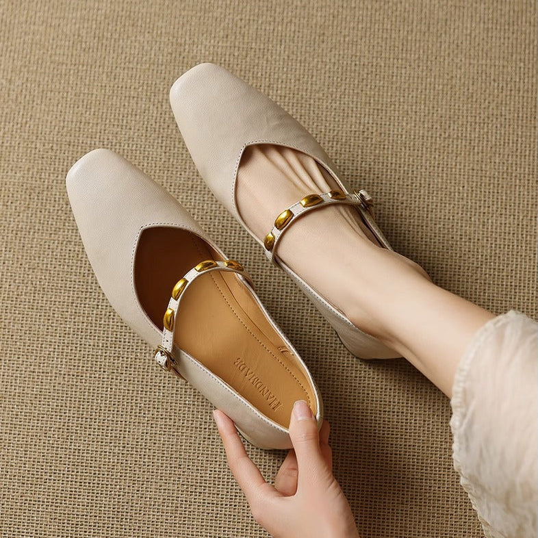 Rosário | Mary Jane Vintage com Fivela