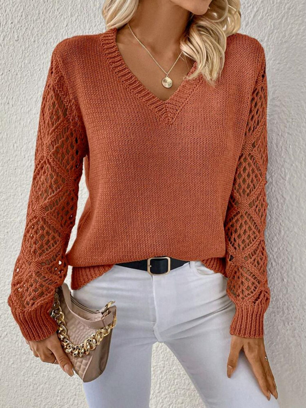 Elizabeth | Camisola com Decote em V