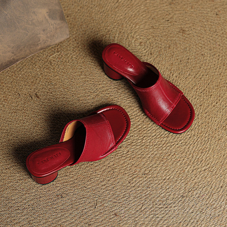 Tatiana | Mules Elegantes de Salto Largo