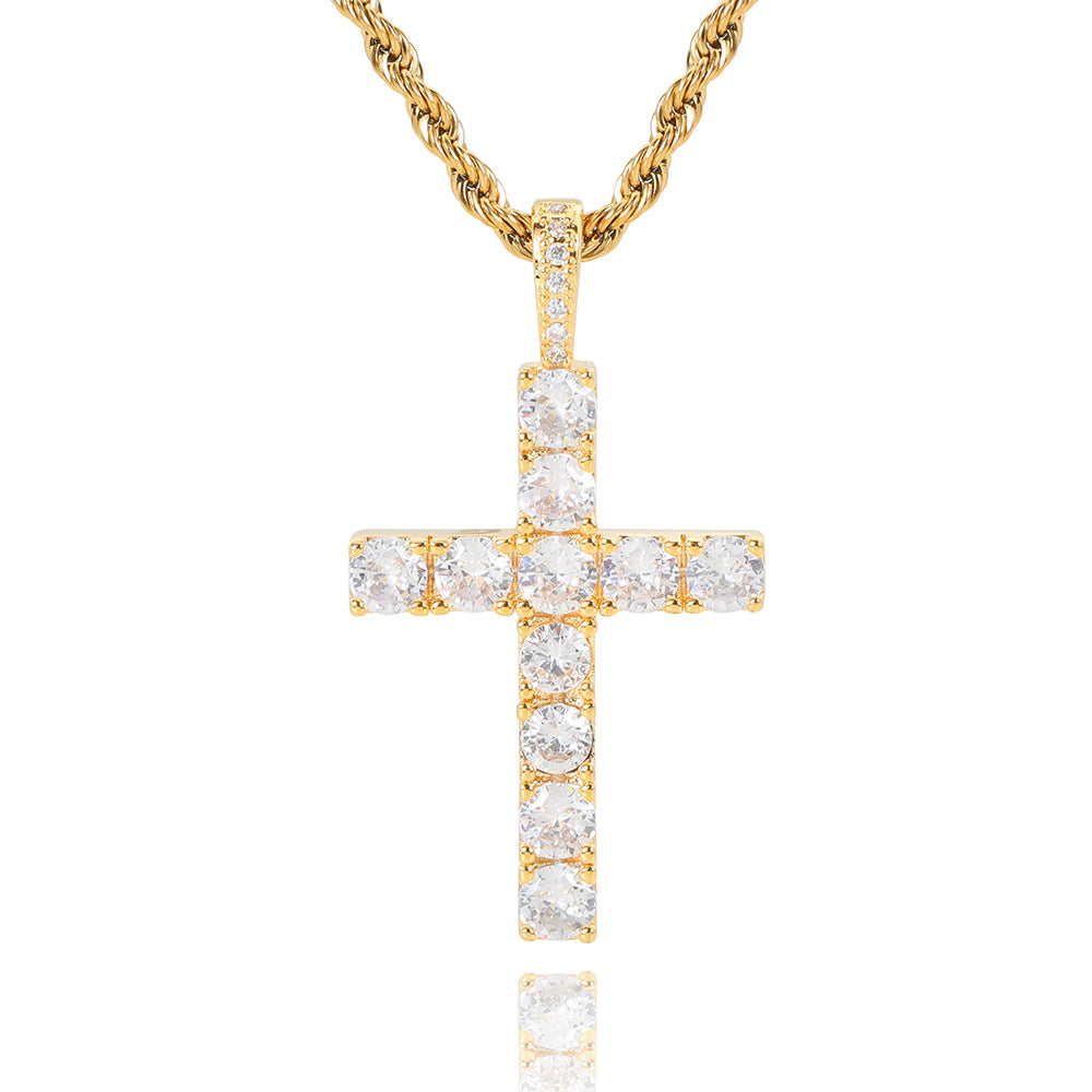 Kreuz Halskette | Gold
