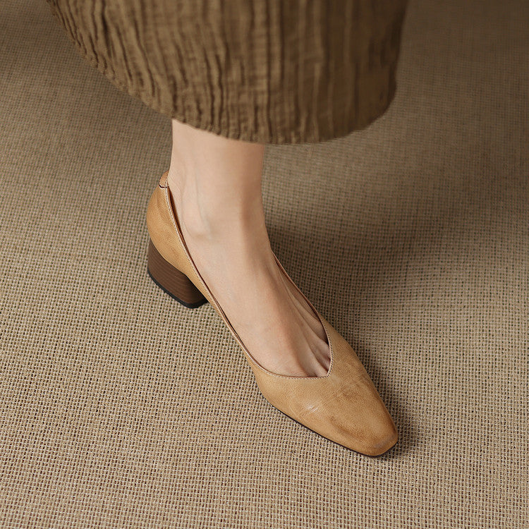 Valentina | Sapatos de Salto Largo com Biqueira Pontiaguda