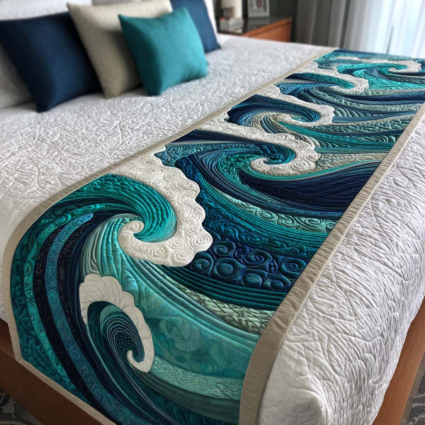 Corredor de Cama Ondas do Oceano