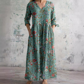 Olívia - Vestido Floral de Verão