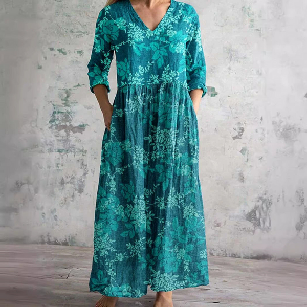 Marina - Vestido Floral de Verão
