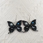 Graziela | Brincos Borboleta Sol e Lua
