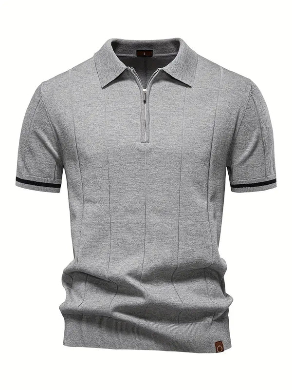 Camisa Polo - Mistura Poliéster Slim