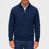 Sweater de Gola Alta - Malha Leve