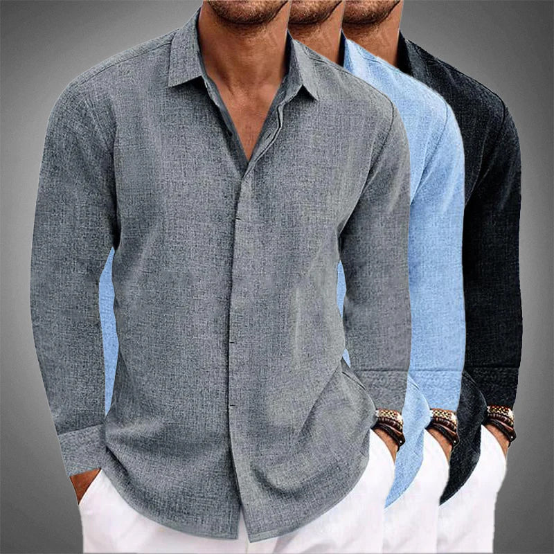 Paulo - Camisa de Verão com Conforto Respirável