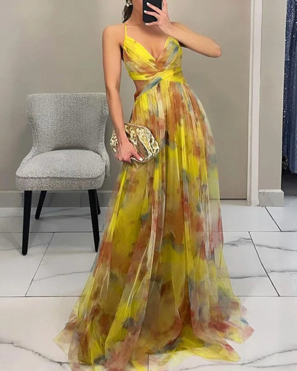 Maria - Vestido Maxi Elegante