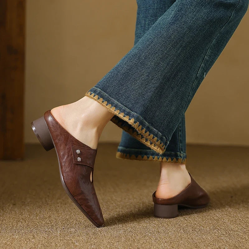 Henriqueta | Mules Elegantes sem Fecho