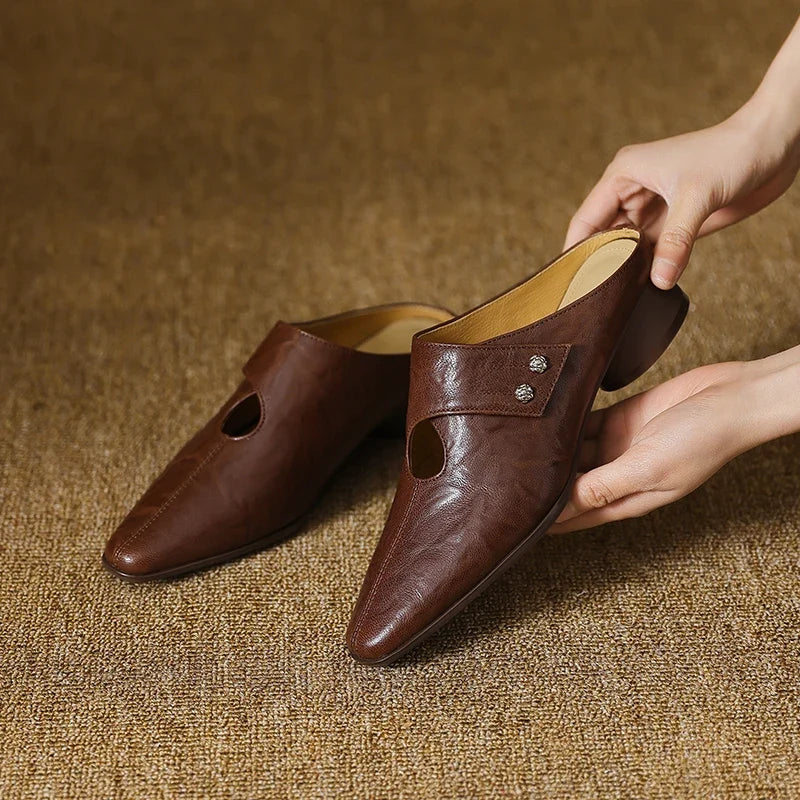 Henriqueta | Mules Elegantes sem Fecho