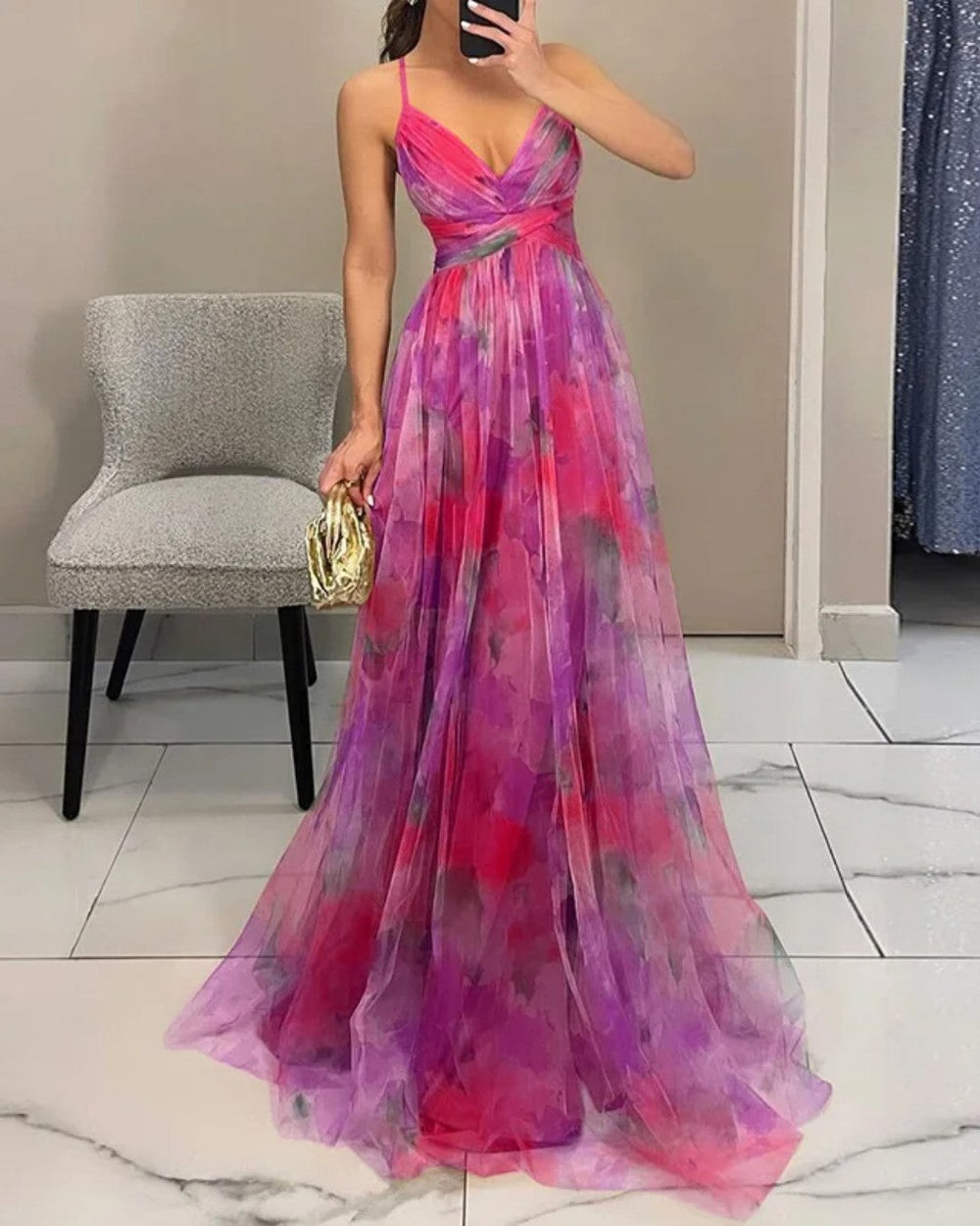 Maria - Vestido Maxi Elegante