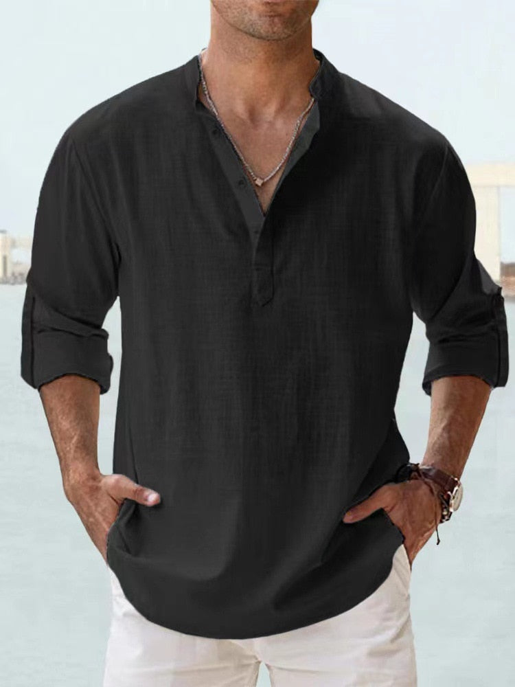 Marco - A Camisa Sem Colar