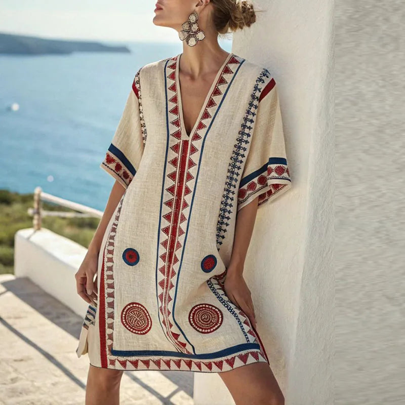 Vestido de Praia Elegante para um Estilo de Verão