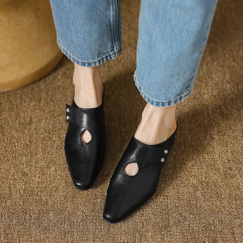Henriqueta | Mules Elegantes sem Fecho