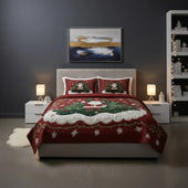 Conjunto de Cama 3 Peças Oficina do Pai Natal