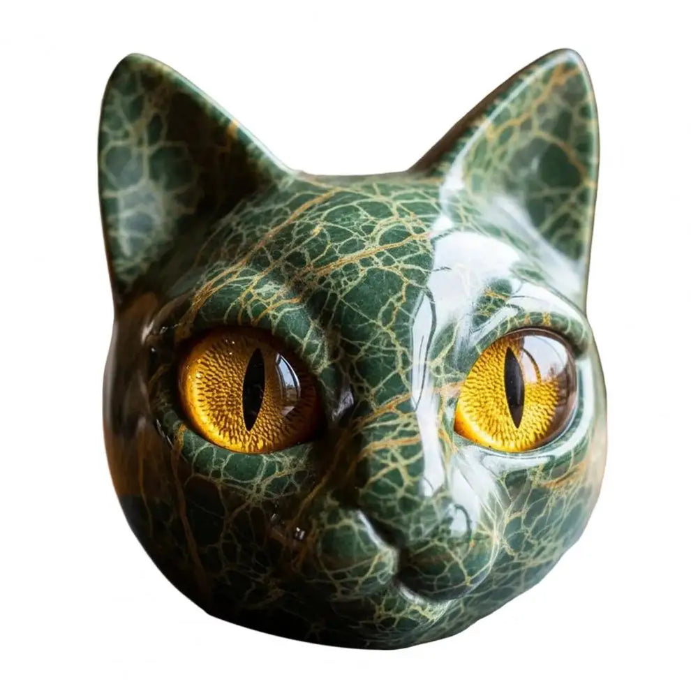 Matilde | Candeeiro Gato Místico de Luxo em Vitral
