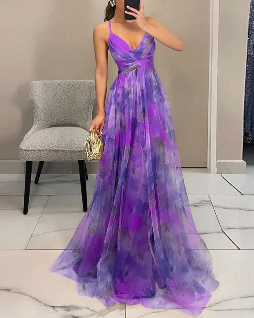 Maria - Vestido Maxi Elegante