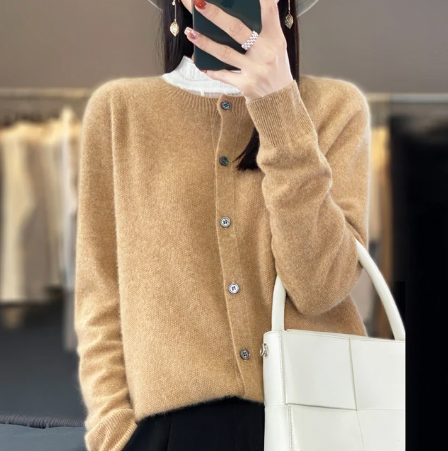 Anna - Elegantna volnena jopica