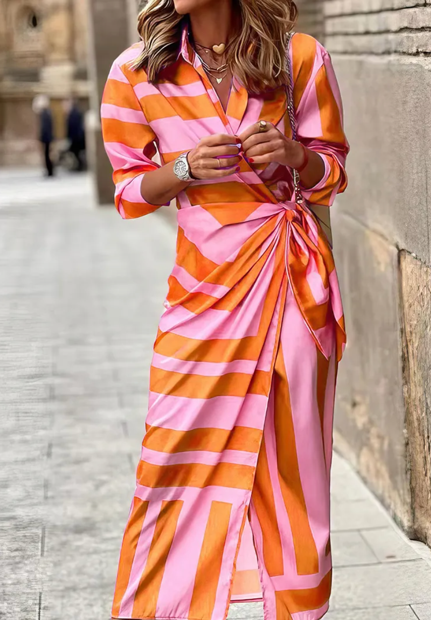 Eloísa | Vestido Traçado Estampado