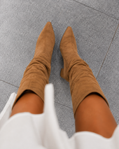 Colette | Botas Altas de Camurça