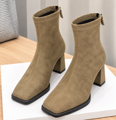 Madeleine | Botins de Camurça Elegantes